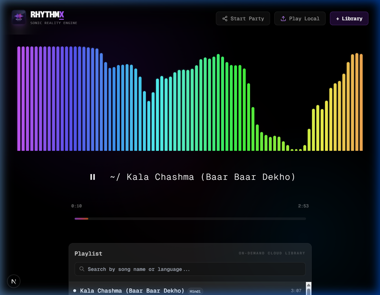 Real-time Lyrics